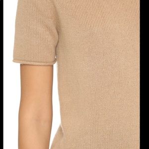 Theory “Tolleree” Short Sleeve Cashmere Sweater